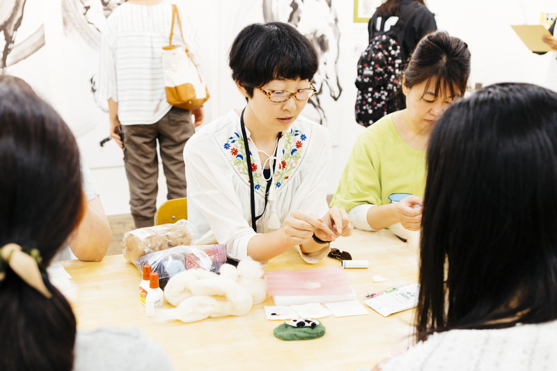 羊毛フェルトアーティスト・荒井牧子さん