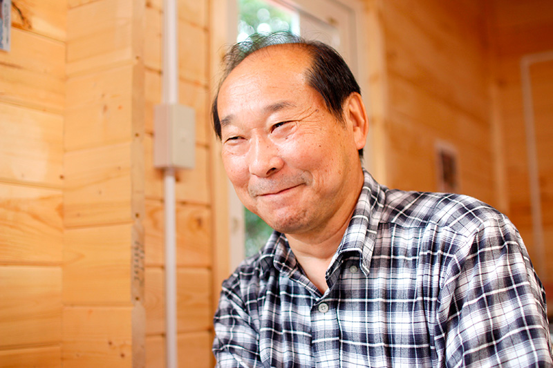 株式会社室蘭うずら園の代表である三浦忠雄さん