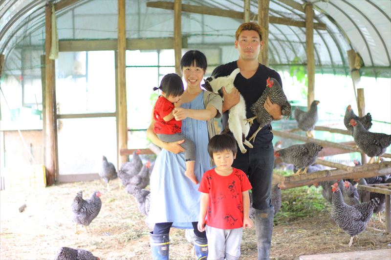 大野村農園の菊池さんご家族