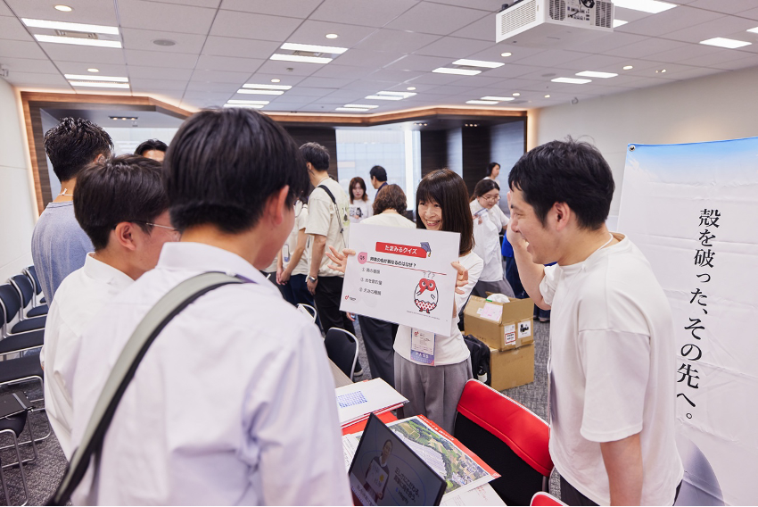たまごに関する楽しいクイズと映像でアプローチする養鶏企業、たまご&カンパニーさん